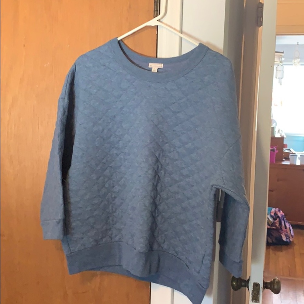 GAP quilted sweatshirt